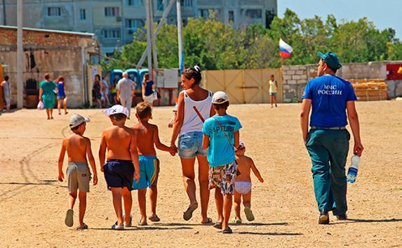 ​Из Севастополя на материк осталось отправить 70 беженцев